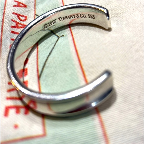 **Gift Alert** Tiffany & Co. 1837 Collection cuff bracelet *Authentic Vintage* - Picture 6 of 8